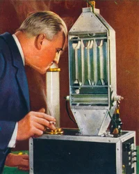 Luftreinigung durch Elektrizität, 1938