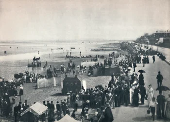 Cleethorpes - Ein Blick auf den Sand, 1895