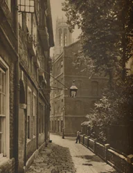 Cliffords Inn: Das älteste und eines der wichtigsten Inns of Chancery, um 1935