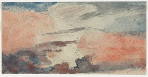 Wolkenstudie, 1800er