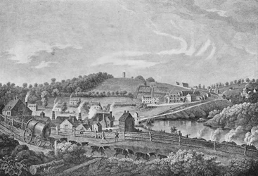 Coalbrookdale im Jahr 1758, 1758, 1904