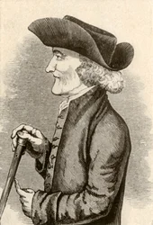 Dreispitz, getragen von einem Quäker aus Pennsylvania, 1774, 1937