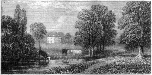 Coley Park, Berkshire, 19. Jahrhundert