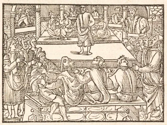 Komödien des Terenz von Jean de Roigny, 1552