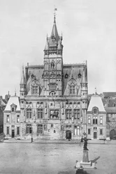 Compiegne: Das Rathaus, 1914