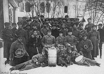 Konzertband des Solowki-Gefangenenlagers