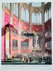 Weihe Napoleons und Krönung Josephines durch Papst Pius VII., 2. Dezember 1804