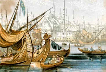 Konstantinopel, Türkei, 19. Jahrhundert