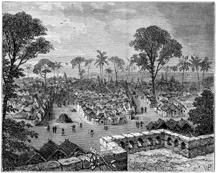 Kumasi, Aschanti-Krieg, Afrika, 1900