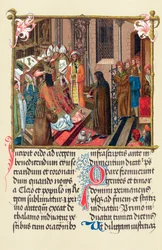 Krönung König Alexanders I. von Polen durch den Erzbischof von Gnesen, Krakau, 1501