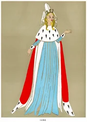 Kostüm von 1486, frühes bis mittleres 20. Jahrhundert