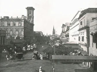 Court House Street, Kalkutta, Indien, 1895