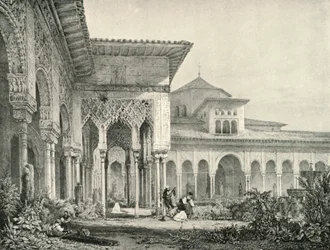 Löwenhof, 19. Jahrhundert, 1907