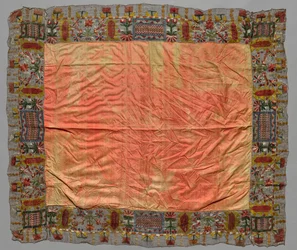 Decke mit abstrakten floralen Motiven, 18. Jahrhundert