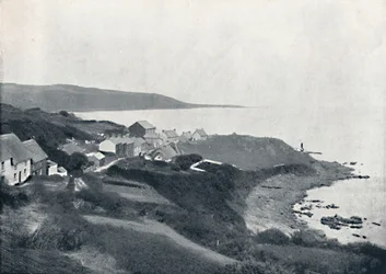 Coverack - Die Bucht und das Dorf, 1895