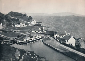 Crinan - Das westliche Ende des Kanals und der Sound of Jura, 1895