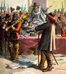 Cromwell vertreibt das Parlament