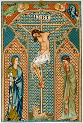 Kreuzigung, frühes 14. Jahrhundert