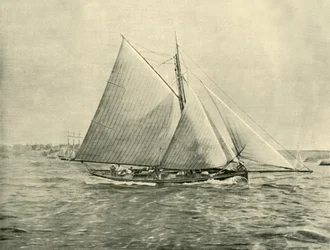 Kreuzfahrt in Port Jackson, 1901