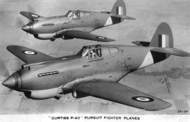 Curtiss P-40 Jagdflugzeuge