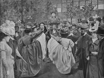 Dans Le Jardin Du Moulin-Rouge, 1900