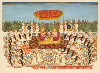 Darbar Mirza Maharai Lakhpatiji, 1750
