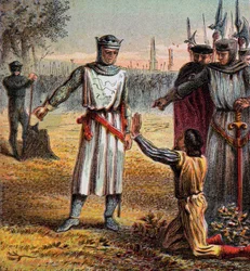 Tod von Piers Gaveston, 1312, ca. 1850