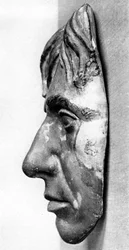 Totenmaske von Admiral Lord Nelson