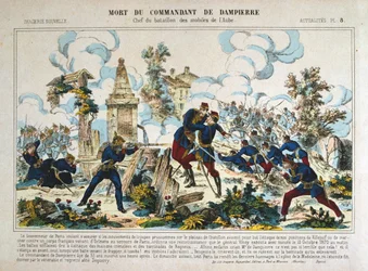 Tod des Kommandanten de Dampierre, Belagerung von Paris, Deutsch-Französischer Krieg, 13. Oktober 1870