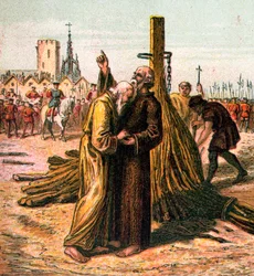 Tod von Ridley und Latimer, 1555, um 1850