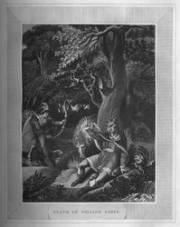 Tod von Wilhelm Rufus, 1838