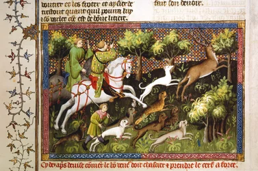 Hirschjagd, 15. Jahrhundert