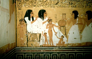 Deir el-Medineh, Luxor, Theben, Ägypten, 20. Jahrhundert