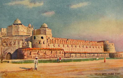 Delhi-Tor, Agra-Fort