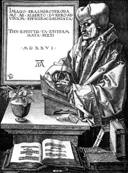 Desiderius Erasmus, niederländischer Autor, Gelehrter und Humanist, 1893