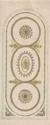 Entwurf für ein Paneel, 1748-92