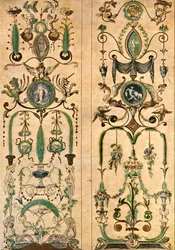 Entwurf für ein Wandgemälde, Frankreich, 1928