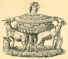 Entwurf für eine Terrine oder ein Salzfass, Mitte des 16. Jahrhunderts, 1881
