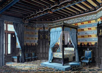 Entwurf für ein Interieur, 1868