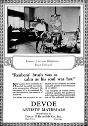 Devoe Künstlerbedarf: Berühmte amerikanische Illustratoren - Dean Cornwell