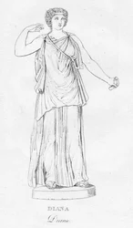 Diana, um 1850