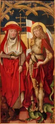 Die Heiligen Hieronymus und Georg