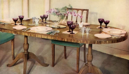 Gedeckter Tisch von Harrods Ltd., London, 1937