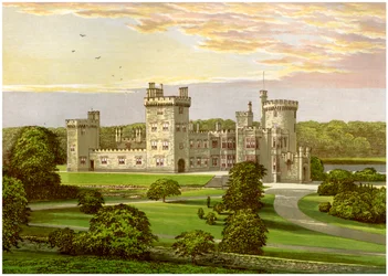 Dromoland, County Clare, Irland, Heimat von Lord Inchiquin, um 1880