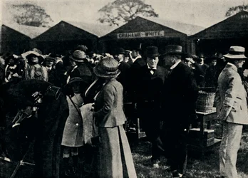 Früher Flug in einer schwerer als Luft Maschine, 1910