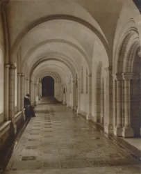 Ostkreuzgang, Buckfast Abbey, spätes 19. - frühes 20. Jahrhundert