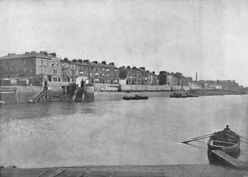 East Hartlepool - Commissioners Harbour, 1895