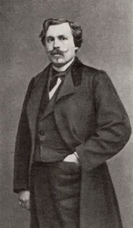 Edmond de Goncourt, französischer Autor, 1868