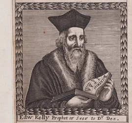 Edward Kelley aus: Die Ordnung der Inspirati, 1659