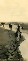 Ägypten - Ausblick in die Wüste, ca. 1918-ca. 1939
